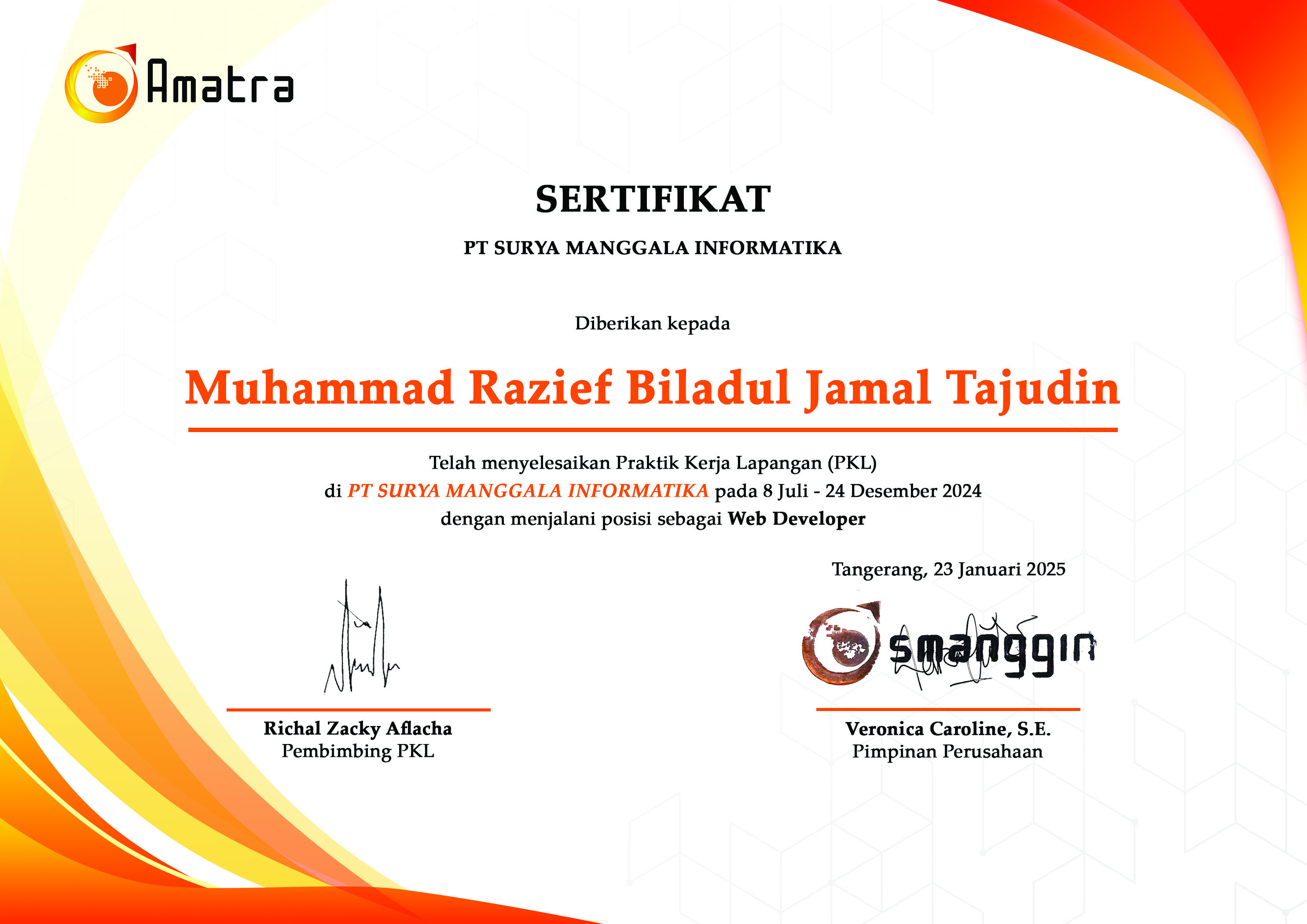 Certificate 2